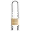 Master Lock tabalukk 1950EURDCC Padlock Shackle with Adjustable Shackle, kuldne/hõbedane