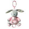 Tulilo riputatav mänguasi Music Bunny 18 cm roosa