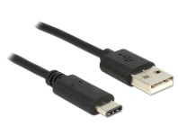 Delock kaabel USB 2.0 Type-A male > USB Type-C 2.0 male 2m must