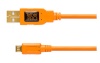 Tether Tools TetherPro USB 2.0 A Male to Micro B 5-pin oranž