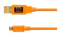 Tether Tools TetherPro USB 2.0 A Male to Micro B 5-pin oranž