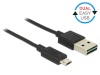 Delock kaabel Cable microUSB AM-BM Dual EASY-USB 2m