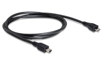 Delock kaabel Cable USB microUSB->miniUSB 1m