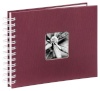 Hama fotoalbum Fine Art Spiral bordeaux 24x17 50 lehte valge 1964