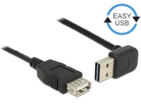 Delock kaabel USB AM-AF 2.0 0.5m must Angled Up/Down USB-A Easy-USB