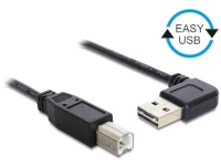 Delock kaabel USB AM-BM 2.0 0.5m must Angled Left/Right USB-A Easy-USB