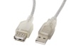 Lanberg kaabel Extension Cable USB 2.0 AM-AF Ferryt 1.8M