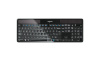 Logitech klaviatuur Wireless Solar Keyboard K750 Black USB, DE (QWERTZ)