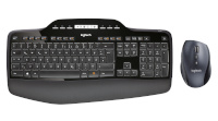 Logitech klaviatuur Wireless Desktop MK710 Black USB