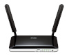 D-Link ruuter 4G LTE DWR-921/E, 4 X FastEthernet LAN, 2 X LTE antenna, SIM card slot