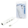 LogiLink ruuter - USB 2.0 to Fast Ethernet Adapter with 3-Port USB Hub