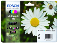 Epson tindikassett Claria Home Ink 4colour 18