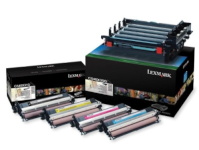 Lexmark tooner C540X74G Black and Color Imaging Kit