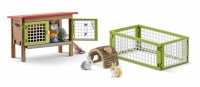 Schleich mängufiguur Farm World 42420 Rabbit Hutch