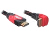 Delock kaabel High Speed HDMI with Ethernet HDMI A male > HDMI A male angled 5m