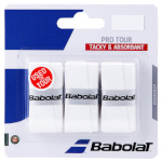 Babolat Reketigripp Babolat Pro Tour x3 valge