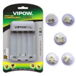 Vipow akulaadija CR-877 + 2x 2500mAh AA