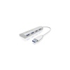 RaidSonic USB jagaja Icy Box (IB-AC6401) 4xUSB 3.0 Hub valge