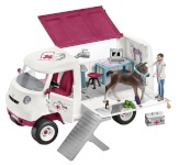 Schleich mängufiguur Horse Club 42370 Mobile Vet With Hanoverian Foal