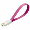 LogiLink Magnet USB 2.0 to Micro-USB kaabel roosa