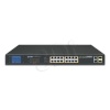 Planet switch FGSW-1822VHP (16-PORT POE+ 100BASE-TX 802.3AT + 2-PORT GB TP/SFP + EKRAN LCD))