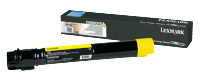 Lexmark tooner C950X2YG Extra High Yield kollane