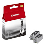 Canon tindikassett PGI-35Bk Twin Pack must