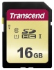 Transcend mälukaart SDHC 500S 16GB Class 10 UHS-I U3 V30