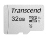 Transcend mälukaart microSDHC 300S 32GB Class 10 UHS-I U1