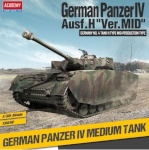 Academy liimitav mudel German Pz.Kpfw. IV Ausf. H Mid verssion