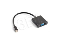 Lanberg adapter DISPLAYPORT MINI(M) -> VGA(F) , must