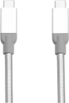 Verbatim laadimiskaabel Sync & Charge Stainless Steel USB-C to USB-C 3.1 30 cm