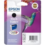 Epson tindikassett T0801 Claria Photographic must