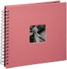 Hama fotoalbum Fine Art Wire-O Flamingo 28x24 50 lehte must 2556