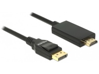 Delock kaabel DisplayPort v1.2A - HDMI M/M 4K 1M must Premium