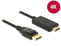 Delock kaabel DisplayPort v1.2A - HDMI M/M 4K 2M must Premium