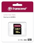 Transcend mälukaart SDHC 700S 32GB Class 10 UHS-II U3 V90