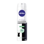 Nivea pihustatav deodorant Black & White Invisible Active (200ml)