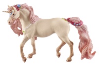 Schleich mängufiguur bayala 70573 Decorated Unicorn, Mare