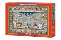 Castor pusle Map of the World 1693, 2000-osaline