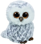 Meteor pehme mänguasi TY Beanie Boos Owlett - valge öökull, 15cm