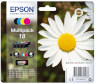 Epson 18 Multipack Ink cartridge, must, cyan, magenta, kollane