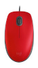 Logitech hiir M110 Silent - punane - Emea