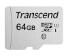 Transcend mälukaart microSDXC USD300S 64GB Class10 UHS-I U3 Up to 95MB/S