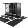 Fractal Design korpus Define S2 Side window, must, E-ATX, Power supply included No