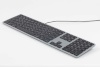 Matias klaviatuur Keyboard - aluminum Mac backlit RGB Space Gray