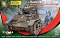 Mirage liimitav mudel Plastic Model Stuart M3A3