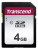 Transcend mälukaart SDHC 300S 4GB Class 10