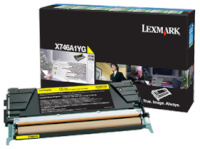 Lexmark tooner X746A1YG kollane