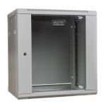 Digitus serverikapp Wall mount cabinet 19 12U 635/600/600mm, glass door, hall (RAL 7035)